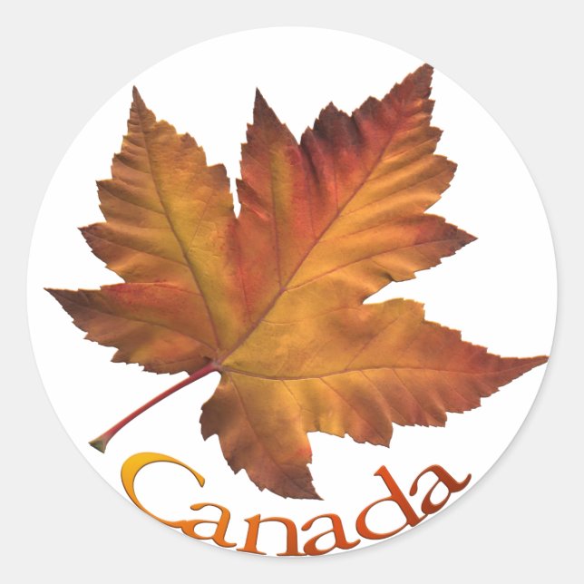 Canada Souvenir Stickers Maple Leaf Stickers (Vorderseite)