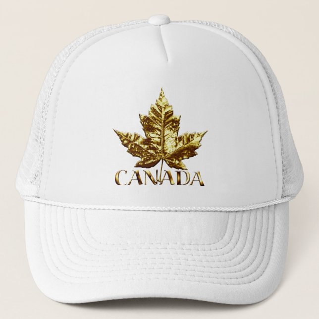 Canada Souvenir Trucker Cap Maple Leaf Canada Caps Truckerkappe (Vorderseite)