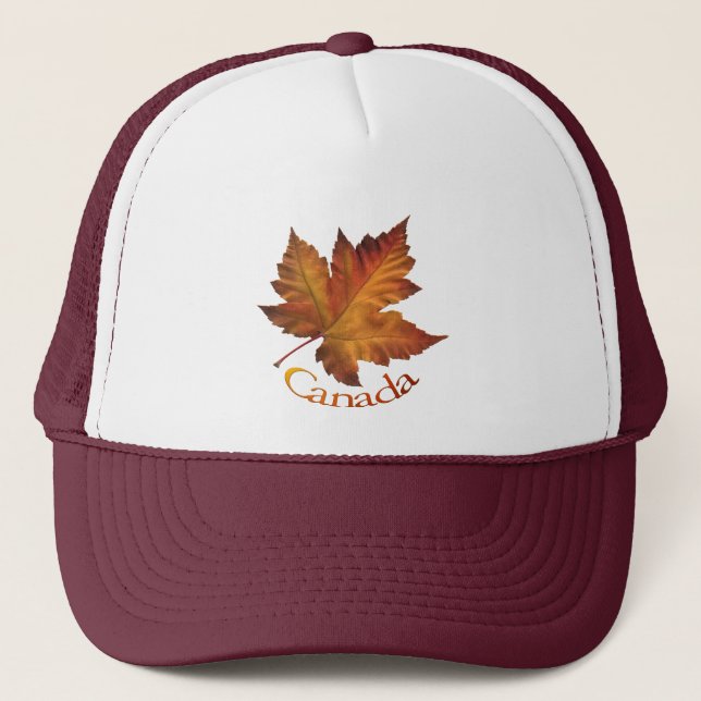 Canada Souvenir Trucker Cap Maple Leaf Canada Caps Truckerkappe (Vorderseite)