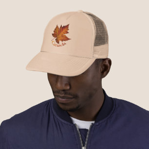 Canada Souvenir Trucker Cap Maple Leaf Canada Caps Truckerkappe