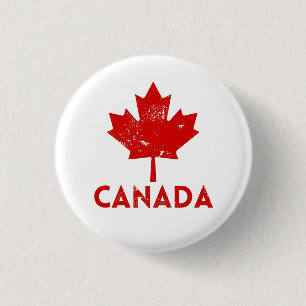 Canada Souvenir Vintag Button