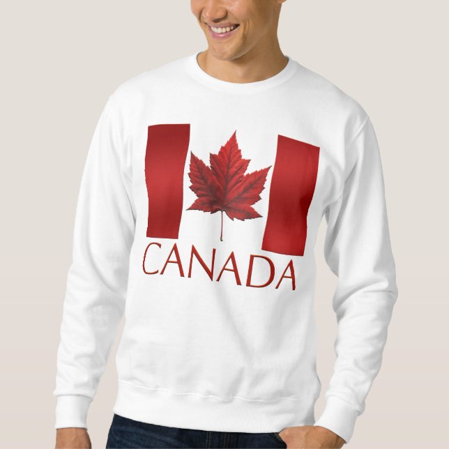 Canada Sweatshirt Canada Flag  Souvenir Sweatshirt (Vorderseite)