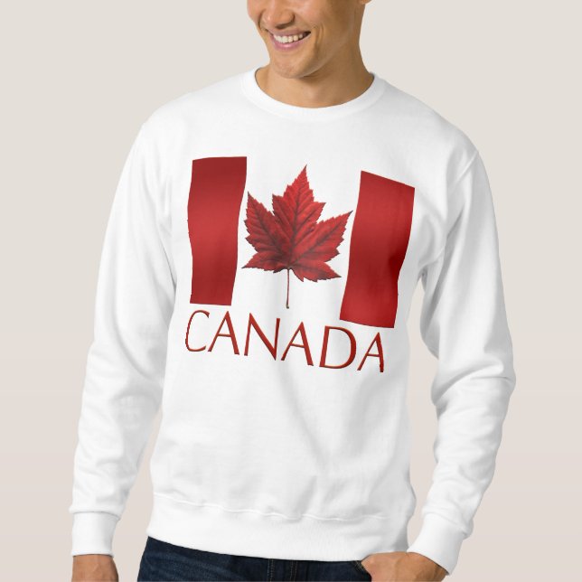 Canada Sweatshirt Canada Flag  Souvenir Sweatshirt (Vorderseite)