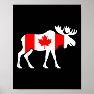 Canada-Tag Ahornblatt Kinder Jugend Kleinkind Jung Poster