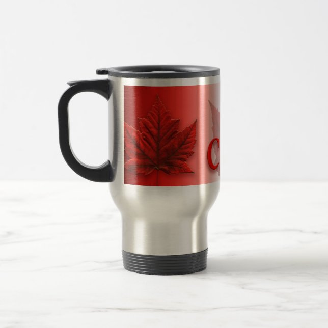 Canada Travel Mugs Canada Maple Leaf Souvenir Cups Reisebecher (Links)