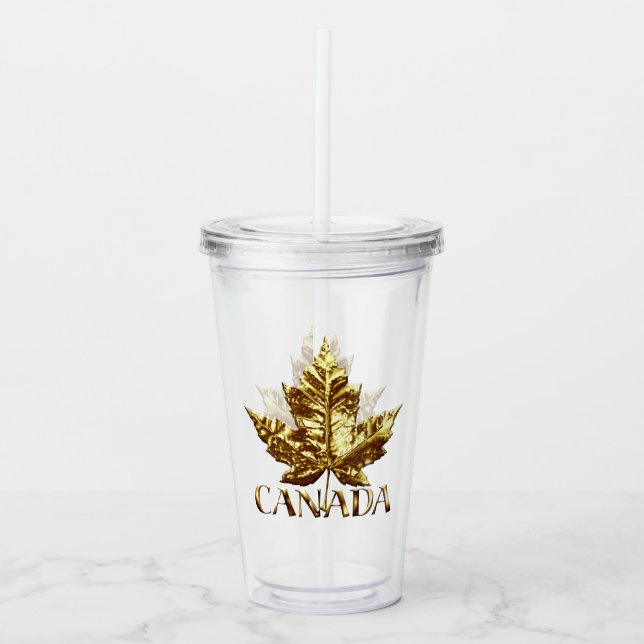 Canada Tumbler Gold Medal Canada Souvenirs Acryltrinkbecher (Vorderseite)
