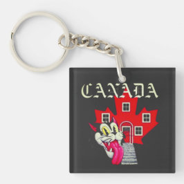 CANADA VINTAGE CAT SCHLÜSSELANHÄNGER