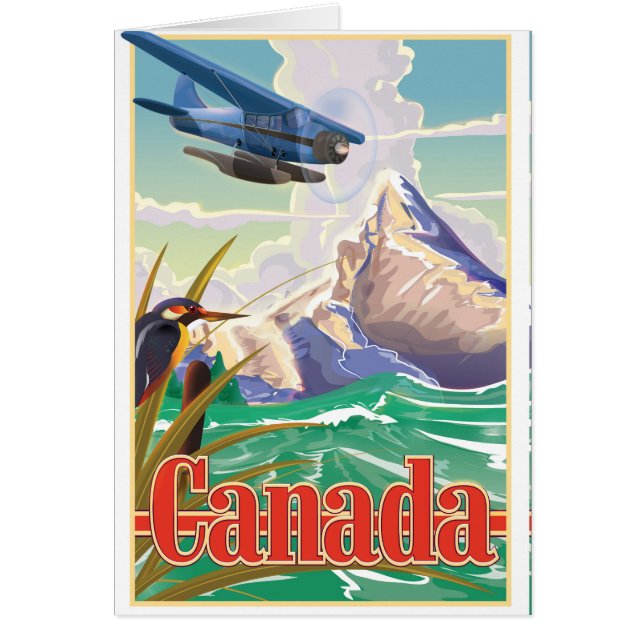 Canada Vintage Travel Poster (Vorne)