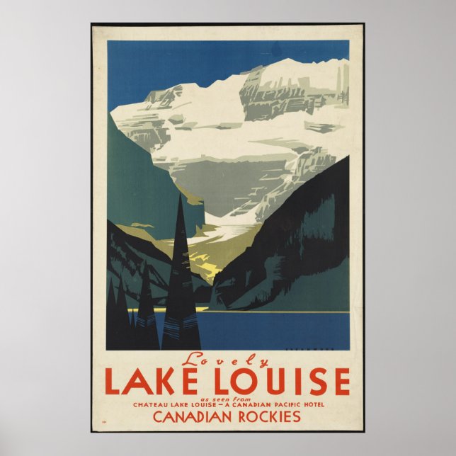 Canada Vintage Travel Poster Ad Retro Prints (Vorne)