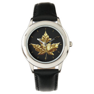 Canada Watch Gold Canada Souvenir Wrist Watch Armbanduhr