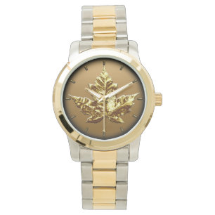 Canada Watch Gold Canada Souvenir Wrist Watches Armbanduhr