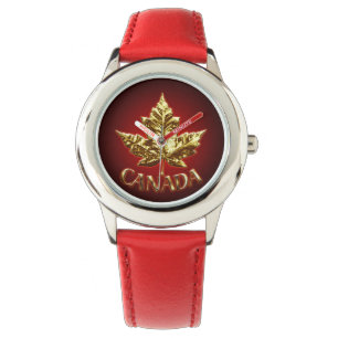 Canada Watch Gold Canada Souvenir Wrist Watches Armbanduhr
