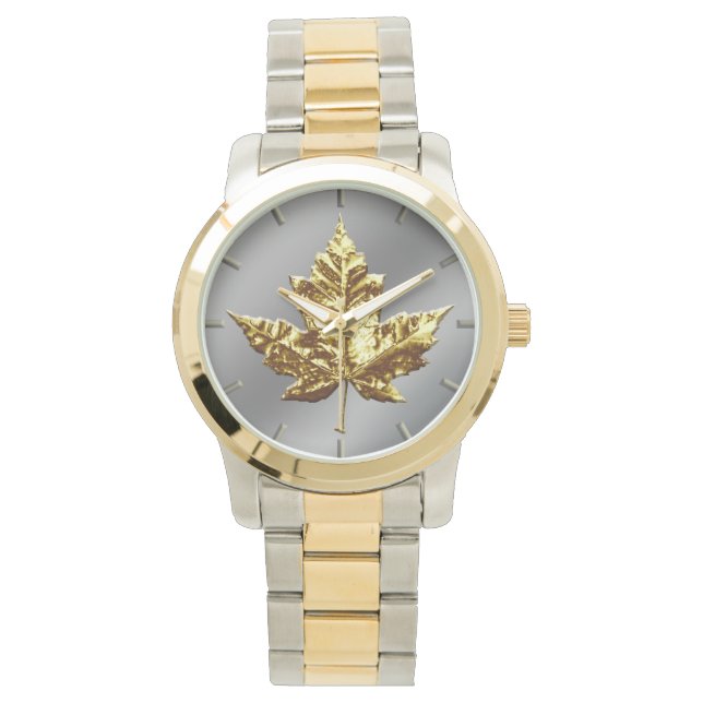 Canada Watch Gold Canada Souvenir Wrist Watches Armbanduhr