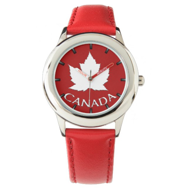 Canada Watch Kid's Canada Souvenir Wrist Watch Armbanduhr (Vorderseite)