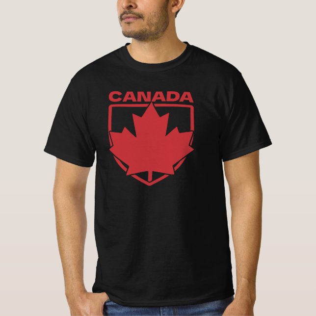 Canada World Cup Soccer  T-Shirt (Vorderseite)