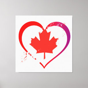 Canadas Day Canvas Print Leinwanddruck