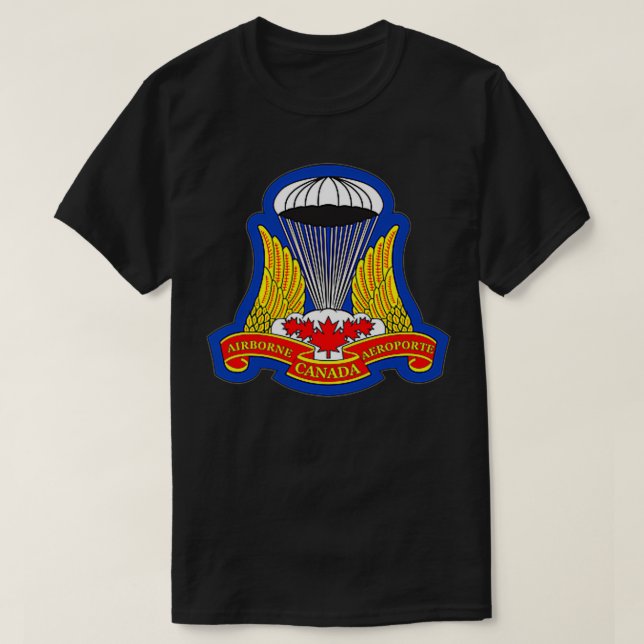 Canadian Airborne Regiment  T-Shirt (Design vorne)