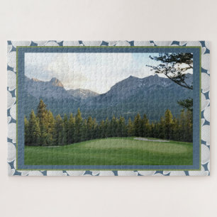 Canadian Autumn Golf Course & Ball Jigsaw Puzzle