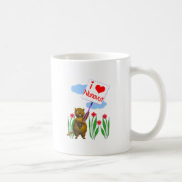Canadian Beaver Lieben Nunavut Tasse