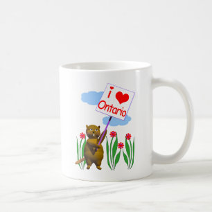 Canadian Beaver Lieben Ontario Kaffeetasse