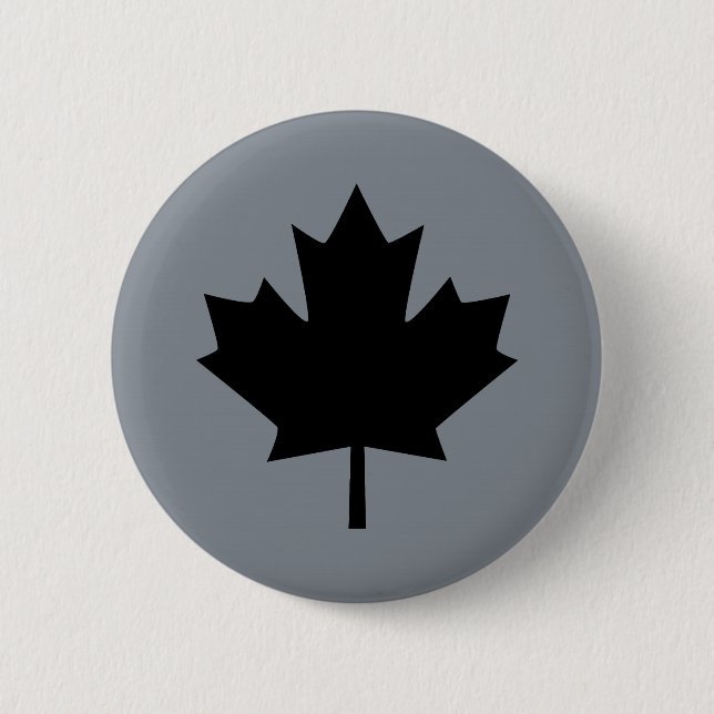 Canadian Black Maple Leaf Display Button (Vorderseite)