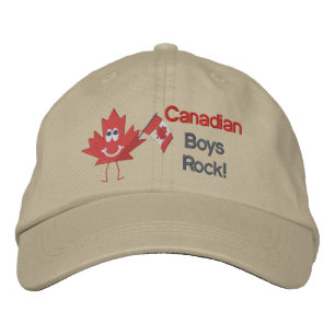 Canadian Boys Rock Bestickte Baseballkappe