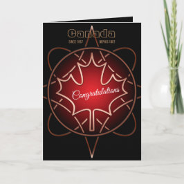 Canadian Citizenship Grußkarte Karte