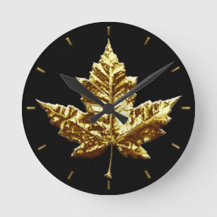 Canadian Clock Gold Medal Canada Souvenir Clock Runde Wanduhr