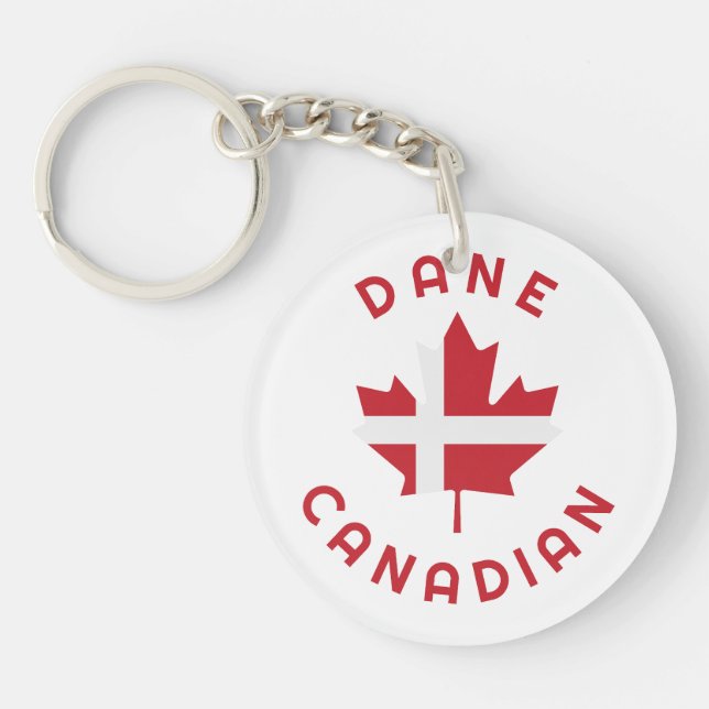 Canadian Dane Roots Schlüsselanhänger (Vorderseite)