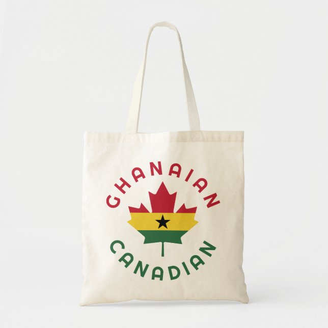 Canadian Ghanaian Roots Tragetasche (Vorne)