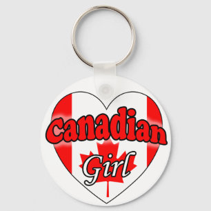 Canadian Girl Schlüsselanhänger