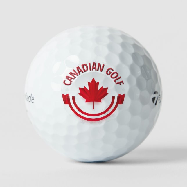 Canadian Golf Taylor Made TP5 Golf Balls Golfball (Vorderseite)