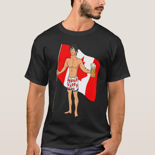 Canadian Hot Boy T-Shirt (Vorderseite)