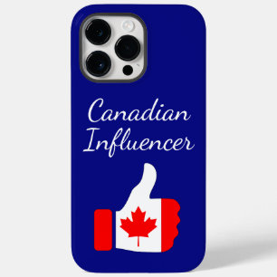Canadian Influencer hebt den Leuchtturm C auf Case-Mate iPhone 14 Pro Max Hülle