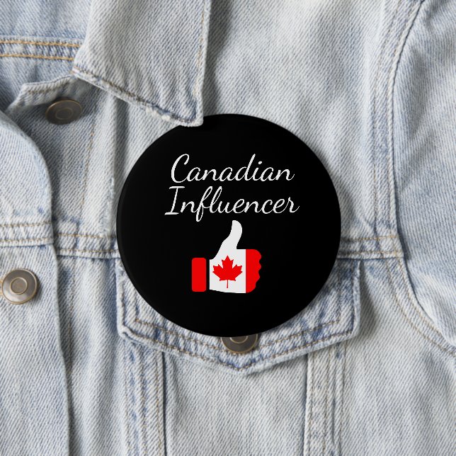 Canadian Influencer hebt den Lighthouse-Weg auf Button (Beispiel)