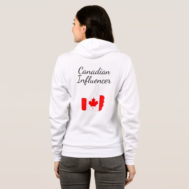 Canadian Influencer hebt den Lighthouse-Weg auf Hoodie (Schwarz voll)
