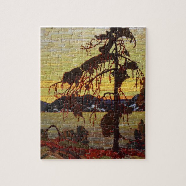 Canadian Landscape Art Jack Pine von Tom Thomson Puzzle (Vertikal)