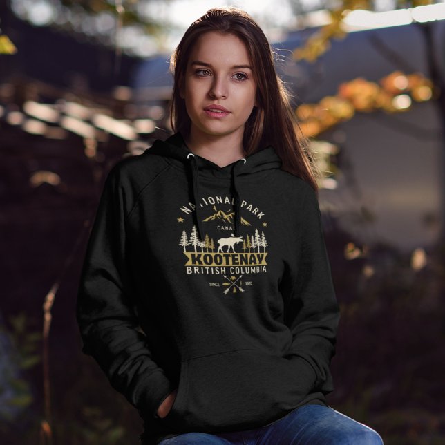 Canadian Landscape of Kootenay National Park Hoodie (Von Creator hochgeladen)