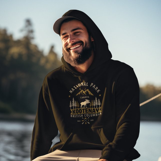 Canadian Landscape of Kootenay National Park Hoodie (Von Creator hochgeladen)