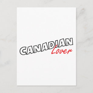 Canadian Lover Postkarte