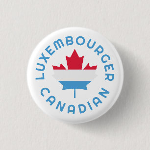 Canadian Luxembourg Roots Button