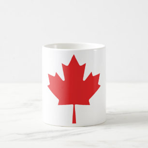 Canadian Maple Leaf Coffee Tasse - Patriotischer R