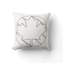 Canadian Maple Leaf Linie zeichnend Abbildung