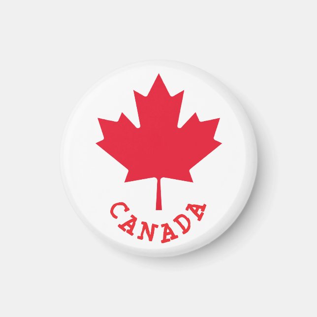 Canadian Maple Leaf Magnet (Vorne)