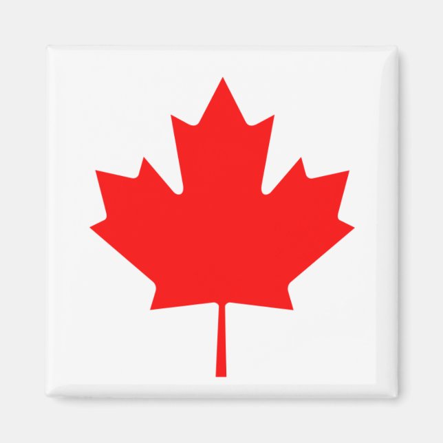 Canadian Maple Leaf Magnet (Vorne)