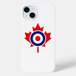 Canadian Maple Leaf Roundel Graphic iPhone 15 Mini Hülle