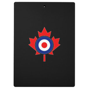 Canadian Maple Leaf Roundel Mod CANADA Klemmbrett