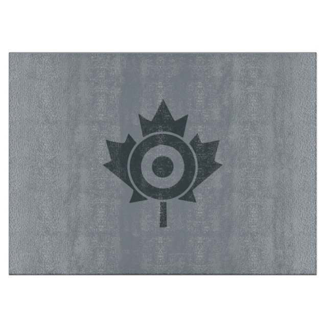 Canadian Maple Leaf Roundel Mod CANADA Schneidebrett (Vorderseite)
