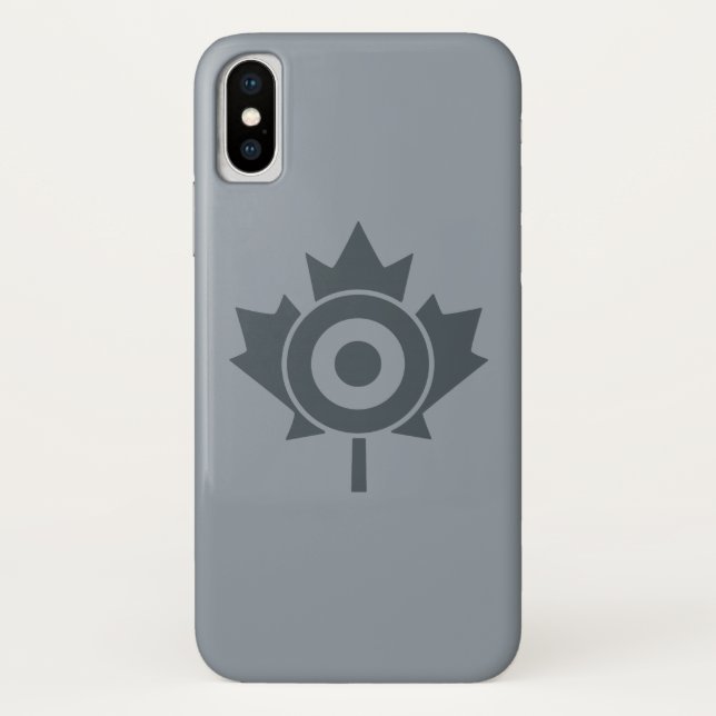 Canadian Maple Leaf Roundel Mod Case-Mate iPhone Hülle (Rückseite)