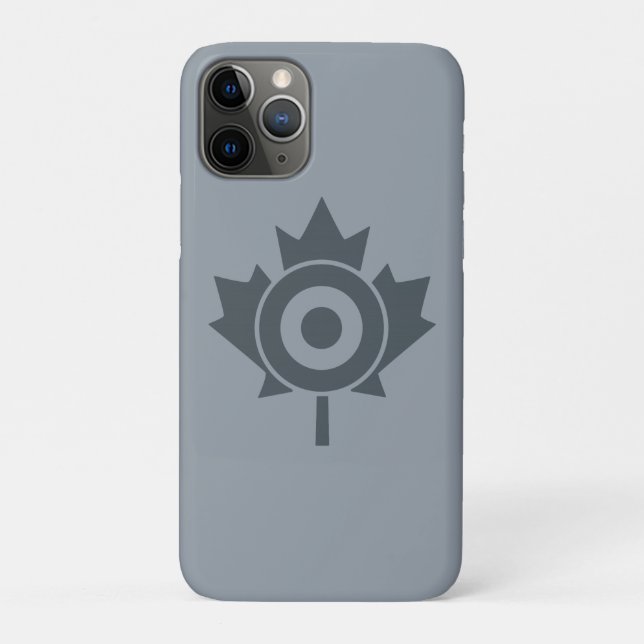 Canadian Maple Leaf Roundel Mod Case-Mate iPhone Hülle (Rückseite)